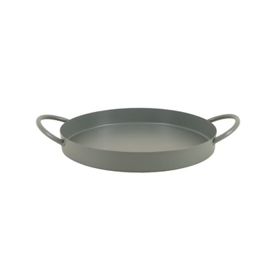 Plateau en métal 2 poignées 25cm ORNAMI