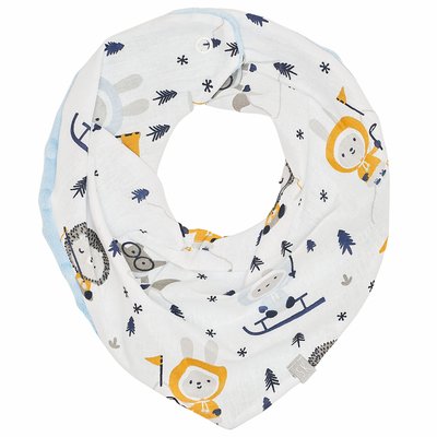 Bandana cache-cou réversible ELI ESKIMO SEVIRA KIDS