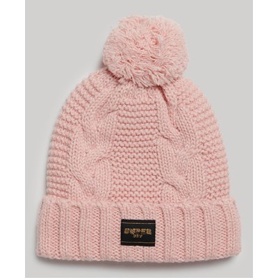 Bonnet en maille torsadée SUPERDRY