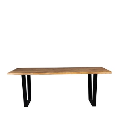 Table à manger 12 personnes en bois et métal - Aka DUTCHBONE