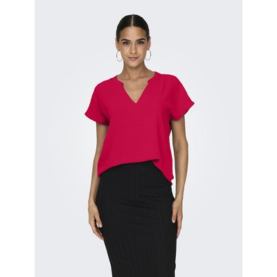 Blouse encolure V, manches courtes JDY