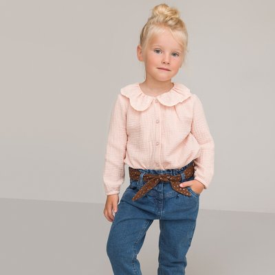 Blouse col claudine fille outlet