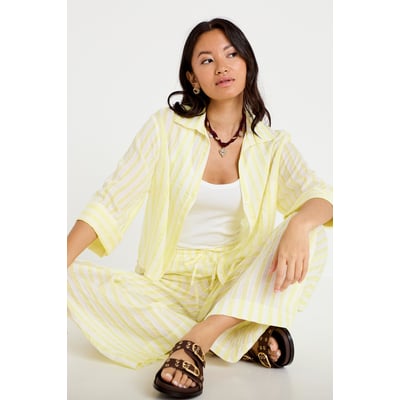 Blouse ample col tunisien manches 3/4 CACHE CACHE