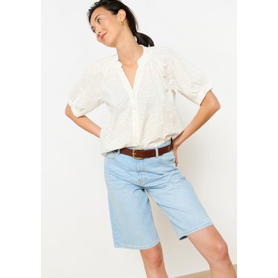 Blouse brodée romantique LOLALIZA
