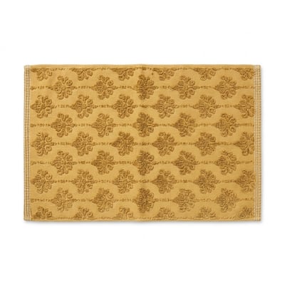 Tapis de bain Néroli - Éponge jacquard ciselée - 900 g/m² TRADITION DES VOSGES