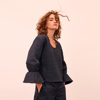 Camisola curta SOPHIE FELLAY X LA REDOUTE