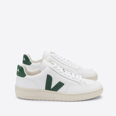 Baskets à lacets en cuir V12 VEJA