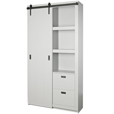Armoire en pin porte coulissante SLIDE VTWONEN