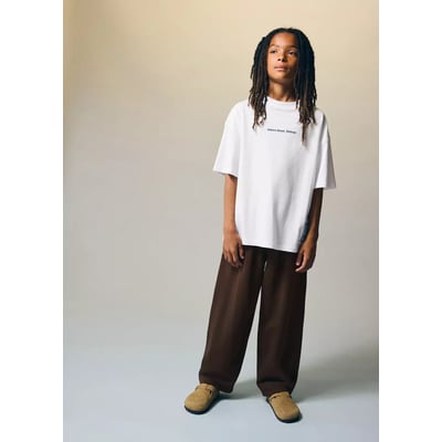 Pantalon barrel fit coton MANGO KIDS