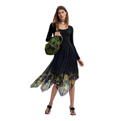 Robe midi à manches longues M. C. Lacroix DESIGUAL