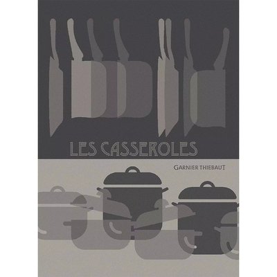 Torchon pur coton Les casseroles GARNIER THIEBAUT