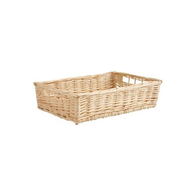 Manne en osier naturel avec passe-main Panier seul AUBRY GASPARD