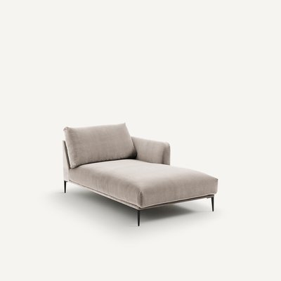 Méridienne velours, Oscar design E.Gallina AM.PM