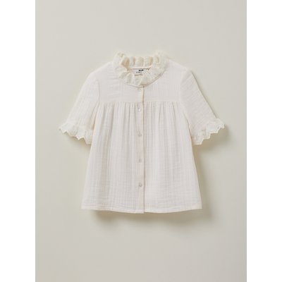 Chemise en gaze en coton biologique CYRILLUS
