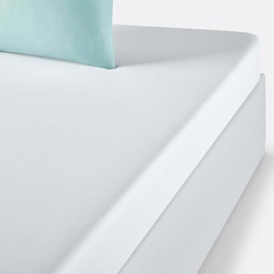 Hoeslaken in bio jersey, omslag 30 cm, Scenario LA REDOUTE INTERIEURS
