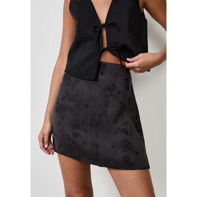Jupe courte fluide avec motifs fleurs GINI ETAM