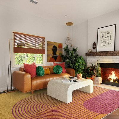 Retro Flatweave Rug SO'HOME