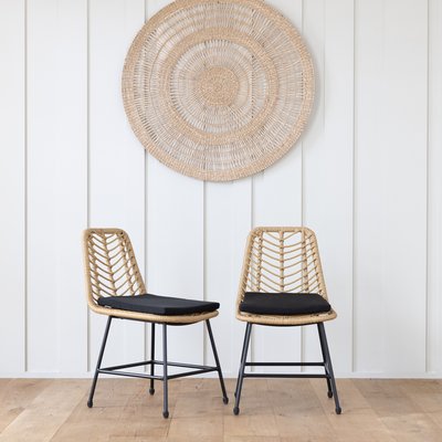 Lot de 2 chaises, OKA HAPPY GARDEN