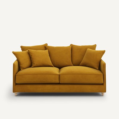 Sofá-cama compacto, em veludo, Lazare AM.PM