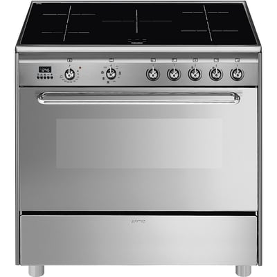 Piano de cuisson induction 5 feux 90 cm SMEG