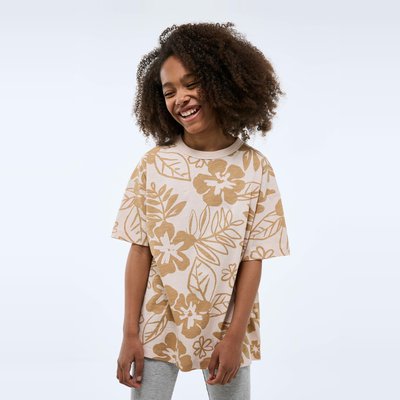 T-shirt manches courtes imprimé en coton BIO GOTS MONOPRIX