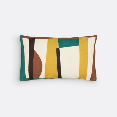 Housse de coussin brodée rectangulaire, Scolto LA REDOUTE INTERIEURS