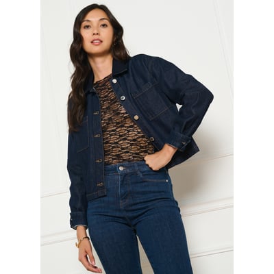 Top dentelle col bateau LOLALIZA