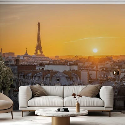 Papier peint Paris romantique HEXOA