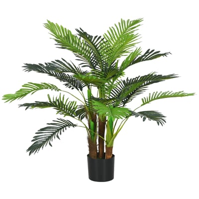 Palmier artificiel PE Vert HOMCOM