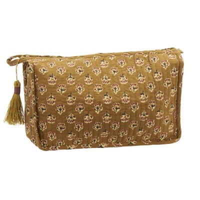 Trousse de toilette coton imprimé fleurs MADAM STOLTZ