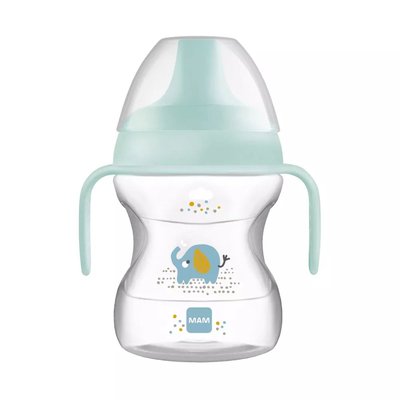 Tasse d'apprentissage 190ml 6 mois+ Coloris aléatoire MAM