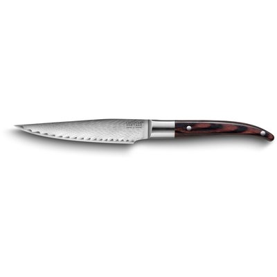 Couteau chef 13cm Lag Expression bois noir lame Damas LAGUIOLE HERITAGE TB