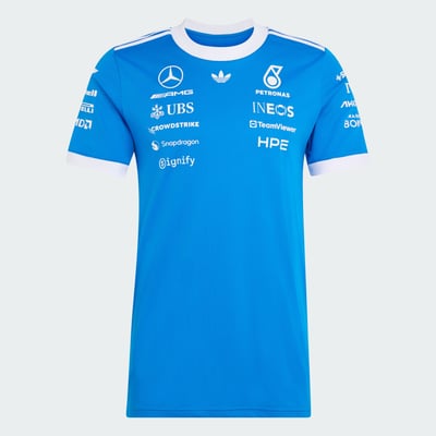 Maillot Pilote Mercedes - Amg Petronas Formula 1 Team Blue Wonder Maillot Pilote Mercedes - Amg Petronas Formula 1 Team Blue Wonder adidas Performance