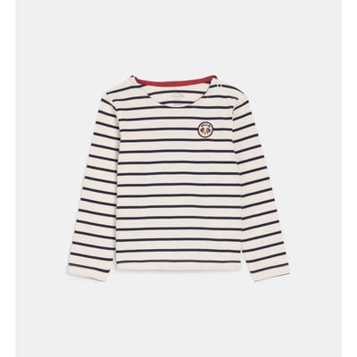 T-shirt droit talenzou à rayures coton CADET ROUSSELLE