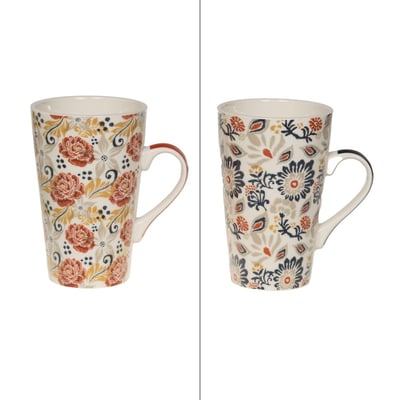 Coffret de 2 mugs Ornella 46 cl - ORNELLA TABLE PASSION