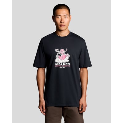 T-shirt imprimé dos graphique LYLE & SCOTT