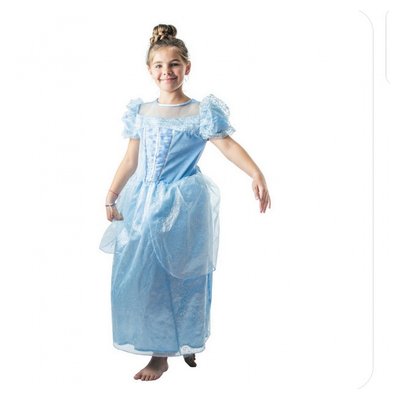 Costume Princesse bleue 7 - 9 ans PARTY PRO