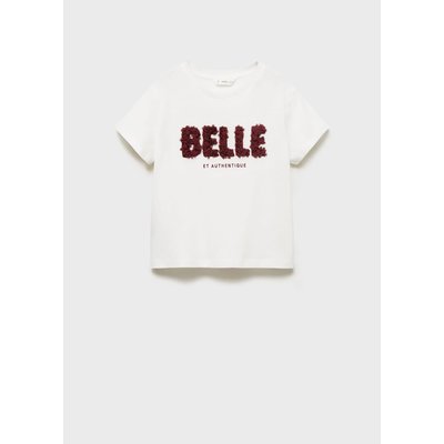 T-shirt message relief MANGO KIDS
