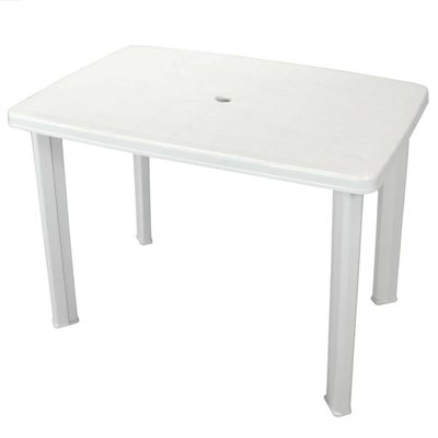 Table de salon de jardin en pvc HOME MAISON