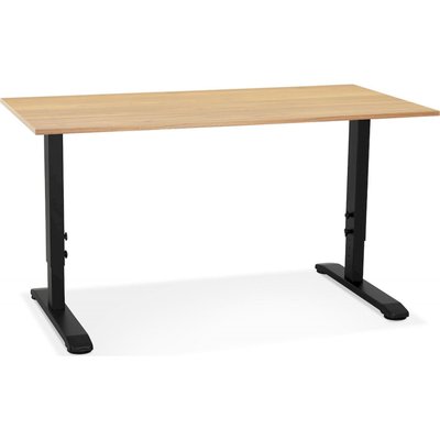 Bureau ergonomique bois et métal, Osmose KOKOON DESIGN