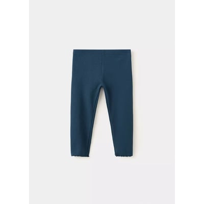Legging maille côtelée coton MANGO BABY
