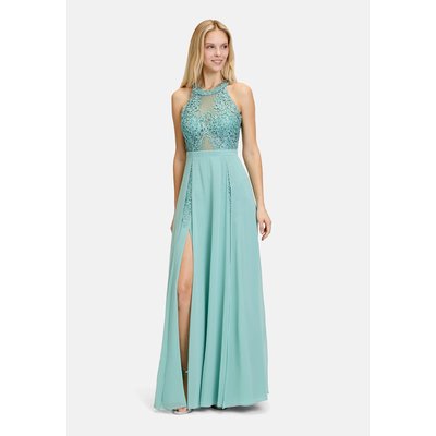 Robe de soirée à motif placé VERA MONT