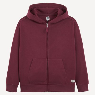 Sweat zippé à capuche, en molleton LA REDOUTE COLLECTIONS