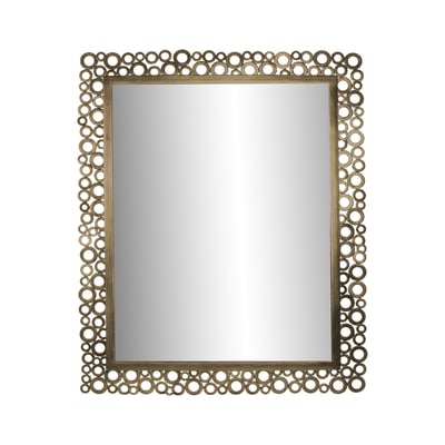 Miroir métal bulles 98.5x78cm EMDE