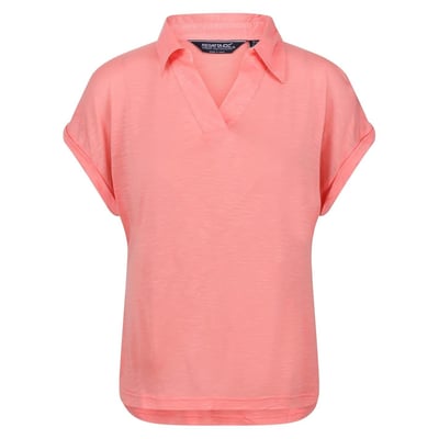 Polo manches courtes à col V motif/style uni REGATTA
