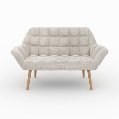 Canapé 2 places en tissu - SIMBA RENDEZ-VOUS DÉCO