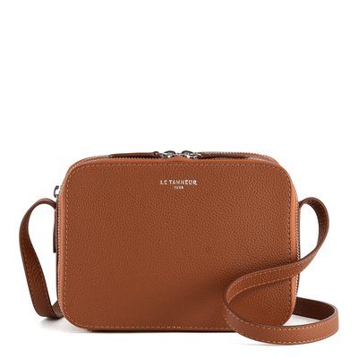 Sac bandoulière petit en cuir grainé SOPHIE LE TANNEUR