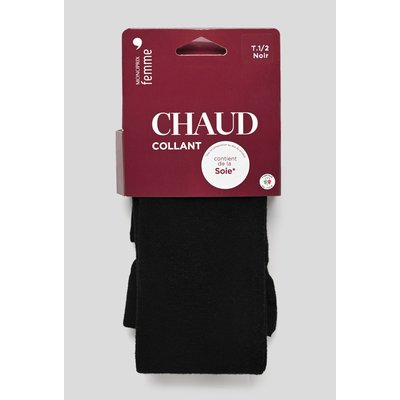 Collants en modal et soie MONOPRIX