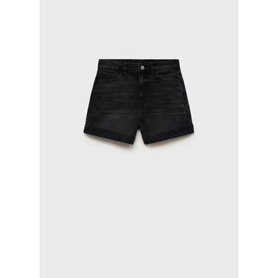Short jean mom-fit MANGO