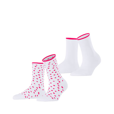 Chaussettes Sketched Dot 2-Pack Opaque ESPRIT